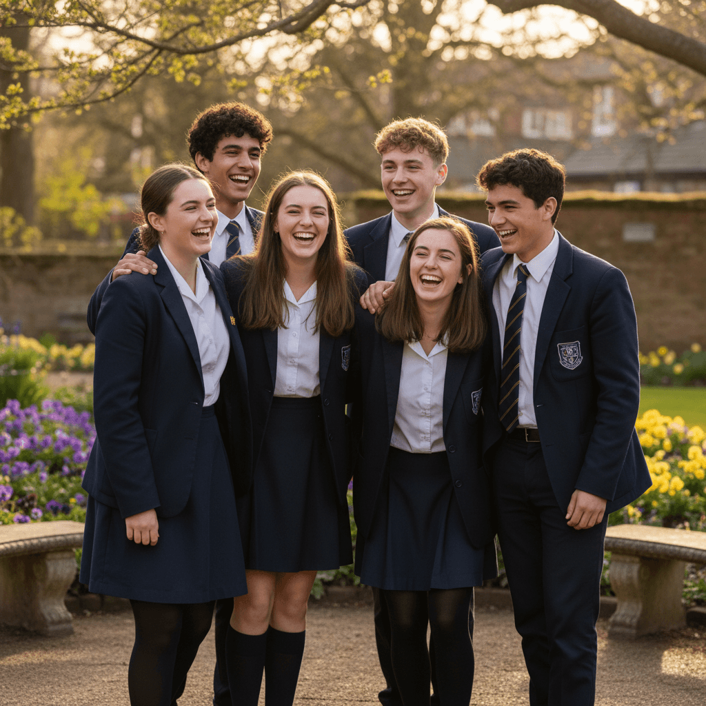 Freestyle small group of students